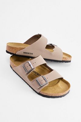 Sandales Arizona Birko-Flor gris taupe Birkenstock