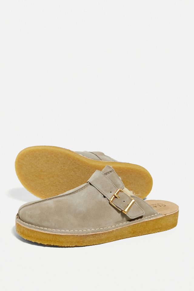 Clarks Originals Mula de caminata de arena forrada de esquila #4
