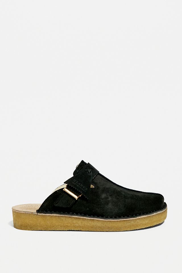 Clarks Originals Shearling Foderato Nero Trek Mulo #3