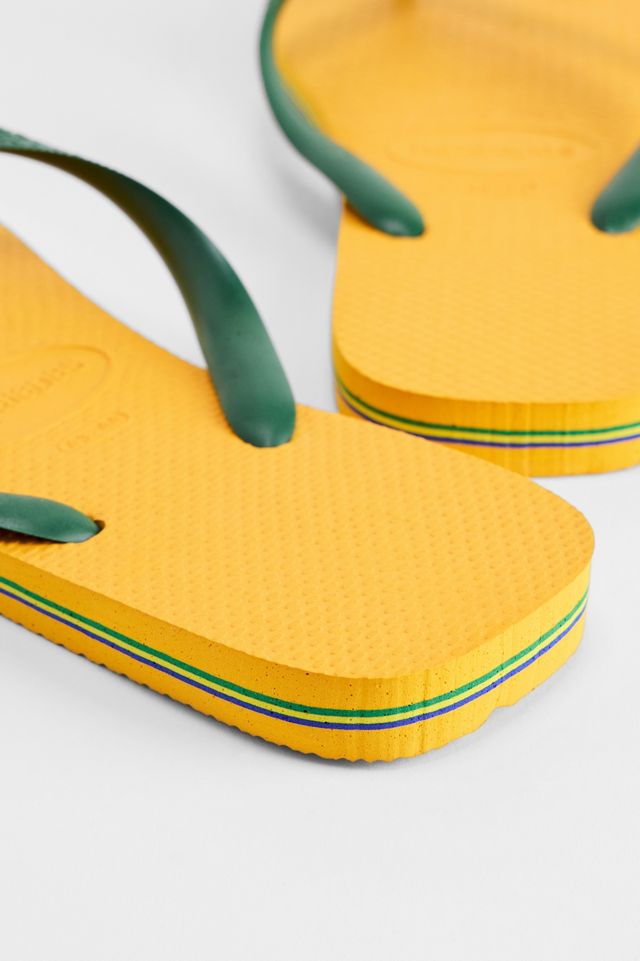 Havaianas Yellow Brasil Flip Flops #3