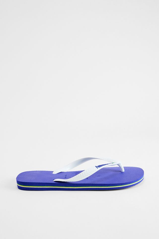 Havaianas Marine Blue Brasil Flip Flops #1
