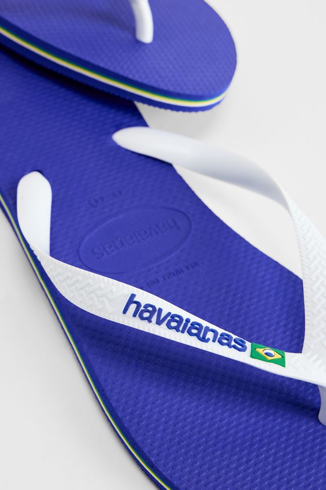 Havaianas Marine Blue Brasil Flip Flops #2