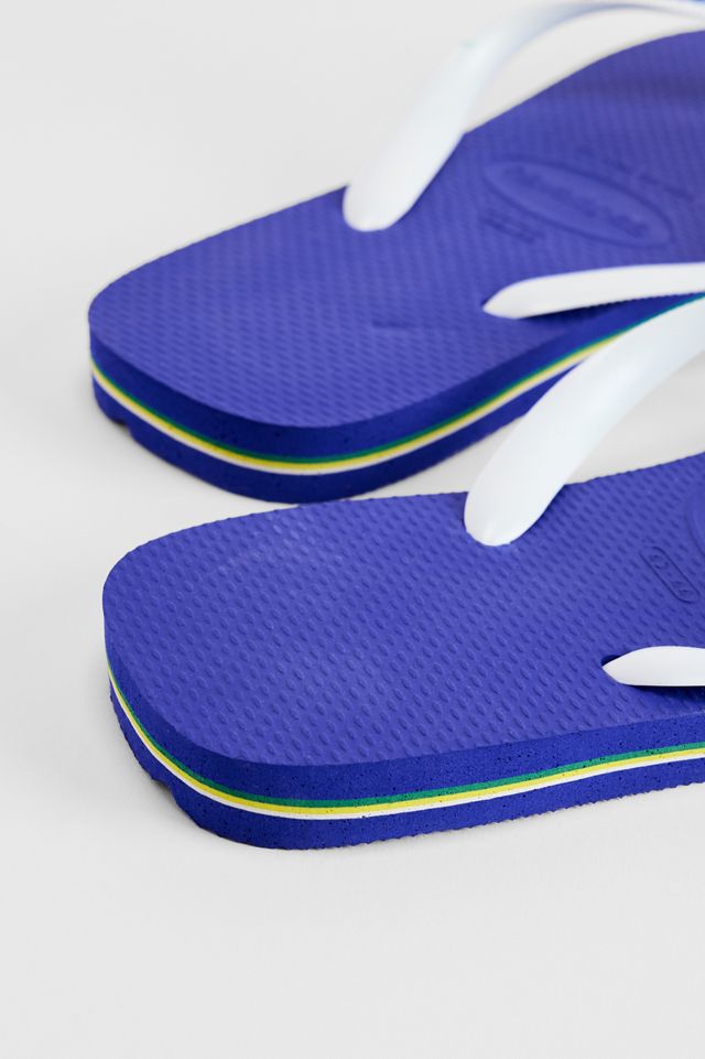 Havaianas Marine Blue Brasil Flip Flops #3