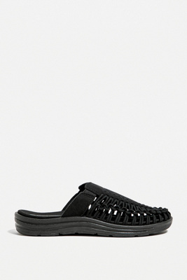 Keen Black Uneek II Slide Sandals | Urban Outfitters UK
