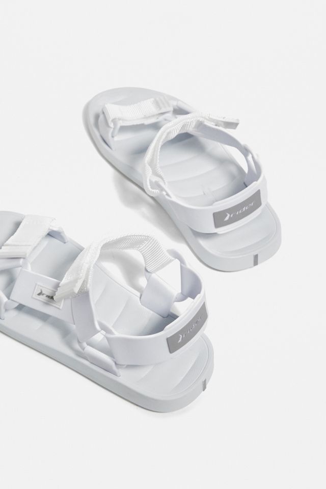 Rider – Offene Riemensandalen in Weiß #1