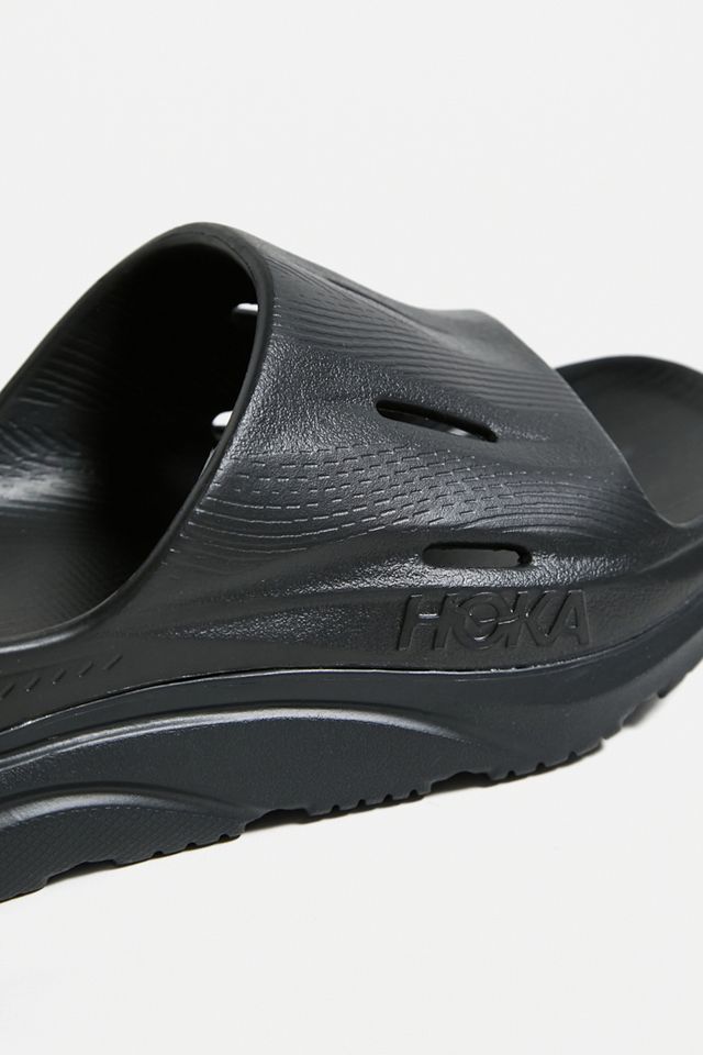 HOKA Black Ora Recovery Slide 3 Sandals #3