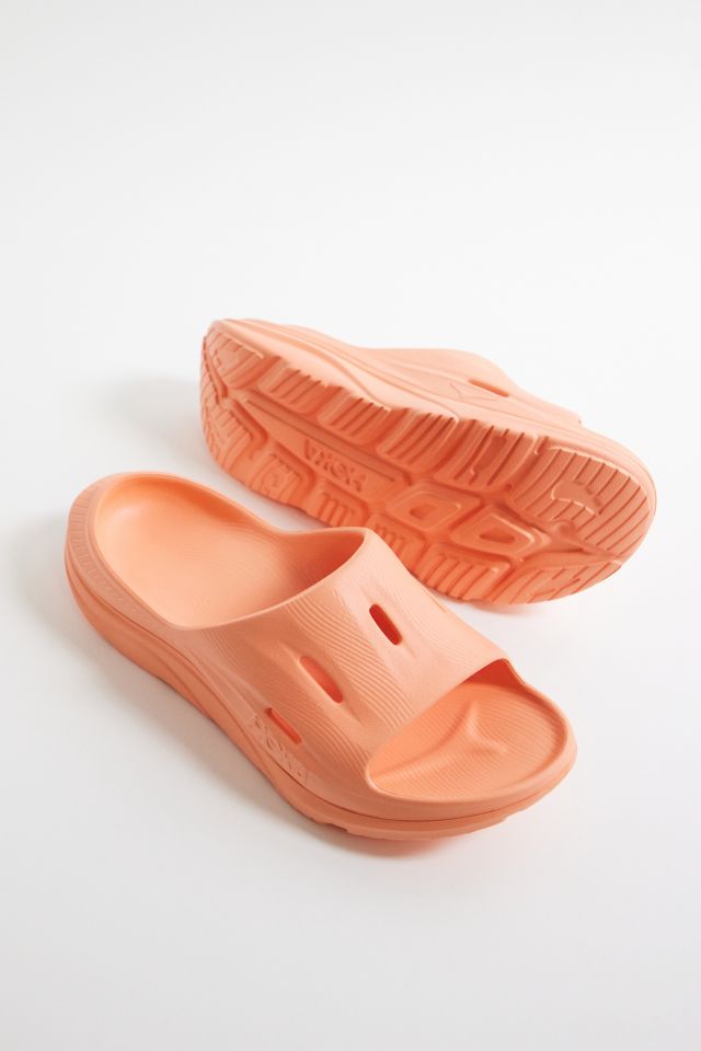 HOKA Orange Ora Recovery Slide 3 Sandals | Urban Outfitters UK