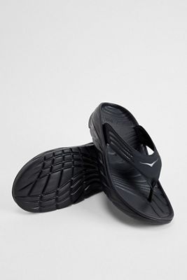 HOKA Schwarze Ora Recovery Flip Flops