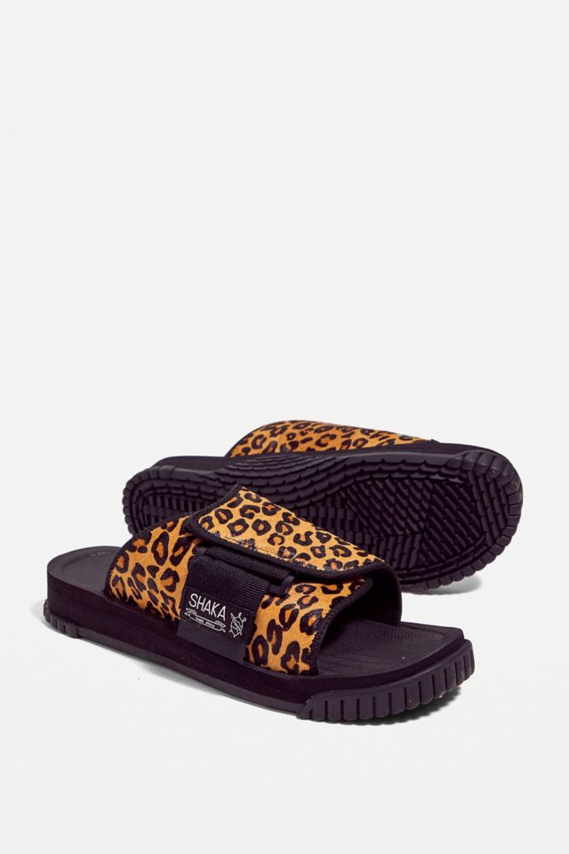 Superdry leopard print online sliders