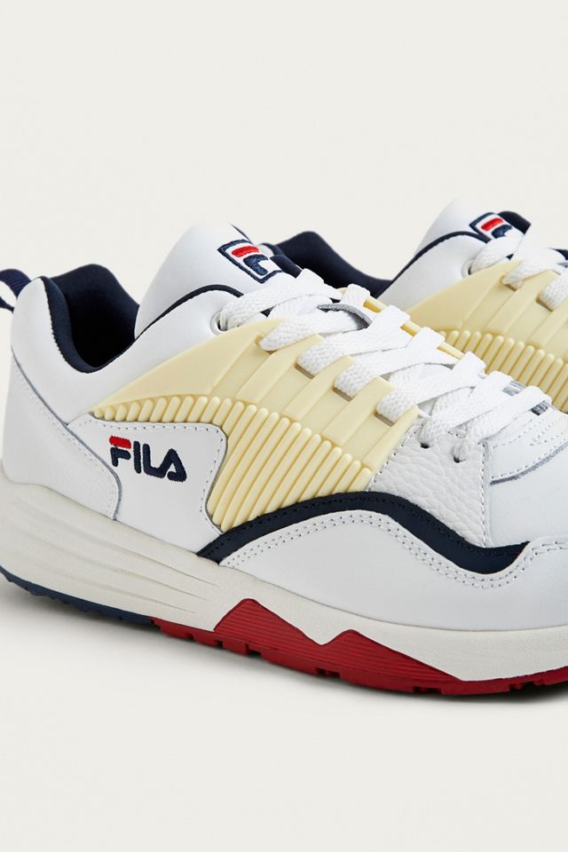 FILA Riot Low White Trainers #2