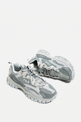 fila grey trainers