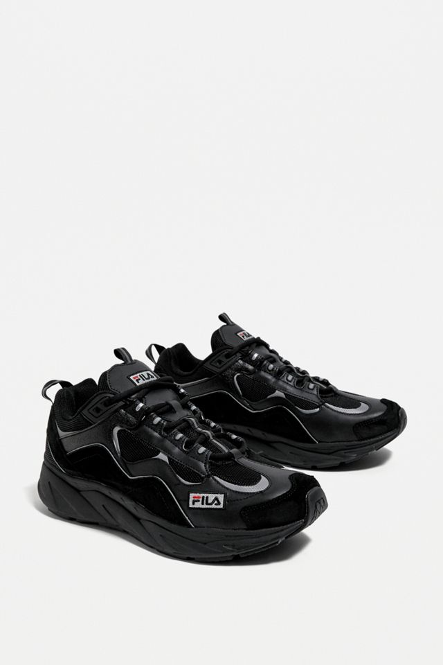 FILA Black Trigate Plus Trainers Urban Outfitters UK