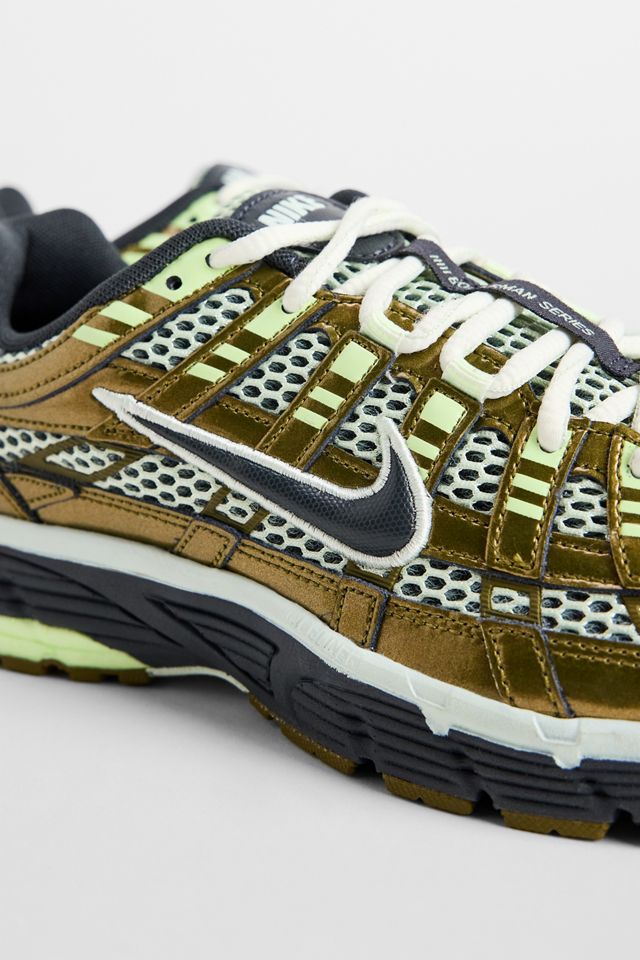 Nike Olive Flak P-6000 Trainers #2