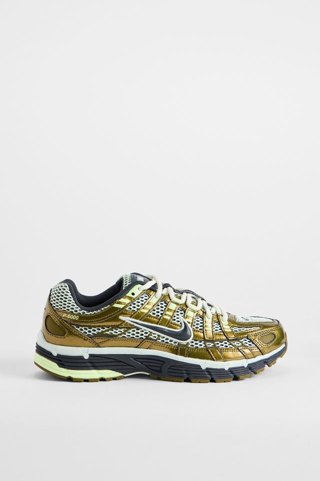 Nike Olive Flak P-6000 Trainers #3