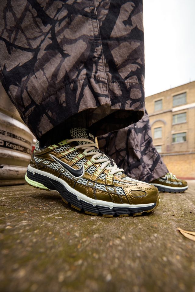 Nike Olive Flak P-6000 Trainers #4