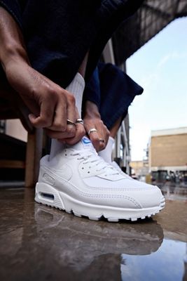 Nike Weiße Air Max 90 Sneaker