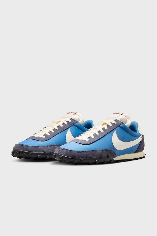 Nike Blue Waffle Racer Trainers #1