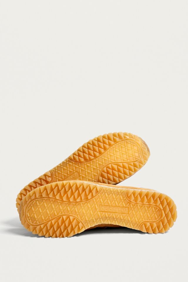 adidas New York Blue and Orange Trainers #4