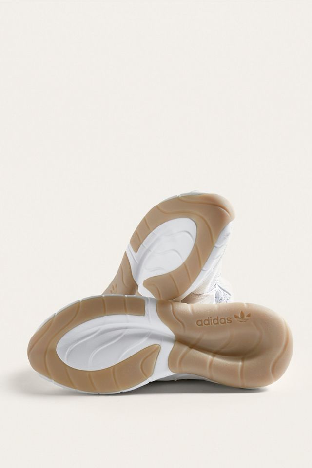 adidas Tubular Rise White Trainers #4