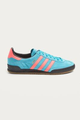 Adidas jeans trainers on sale blue and orange