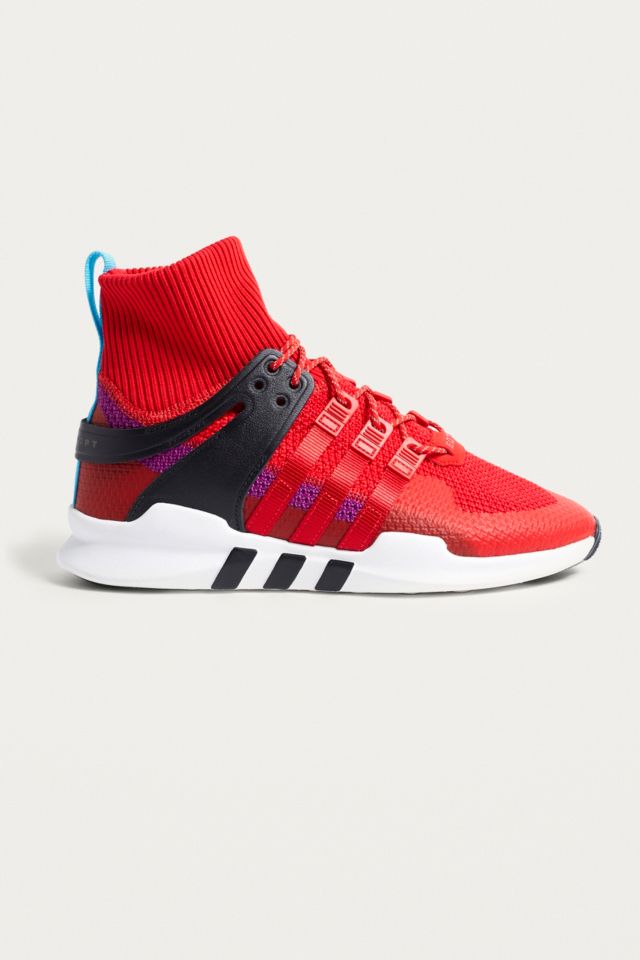 adidas EQT Support RF ADV Red Trainers Urban Outfitters UK