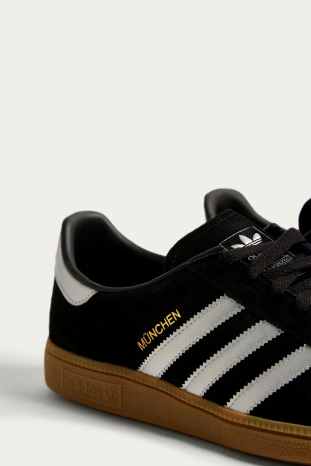 adidas Originals Munchen Black Gumsole Trainers