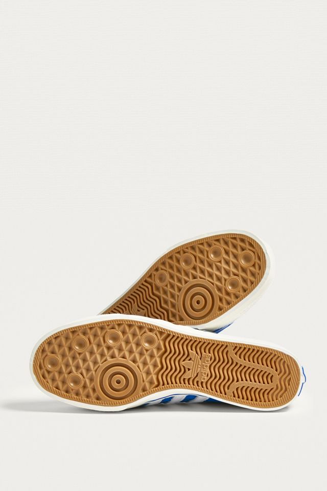 adidas Nizza Blue Trainers #4