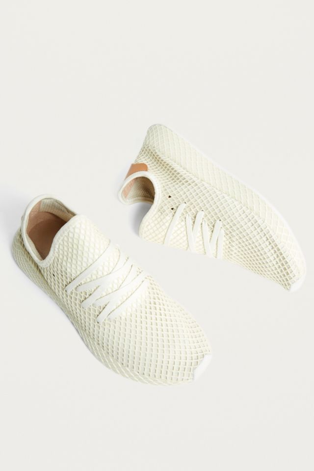 Adidas deerupt runner cloud white best sale ash pearl