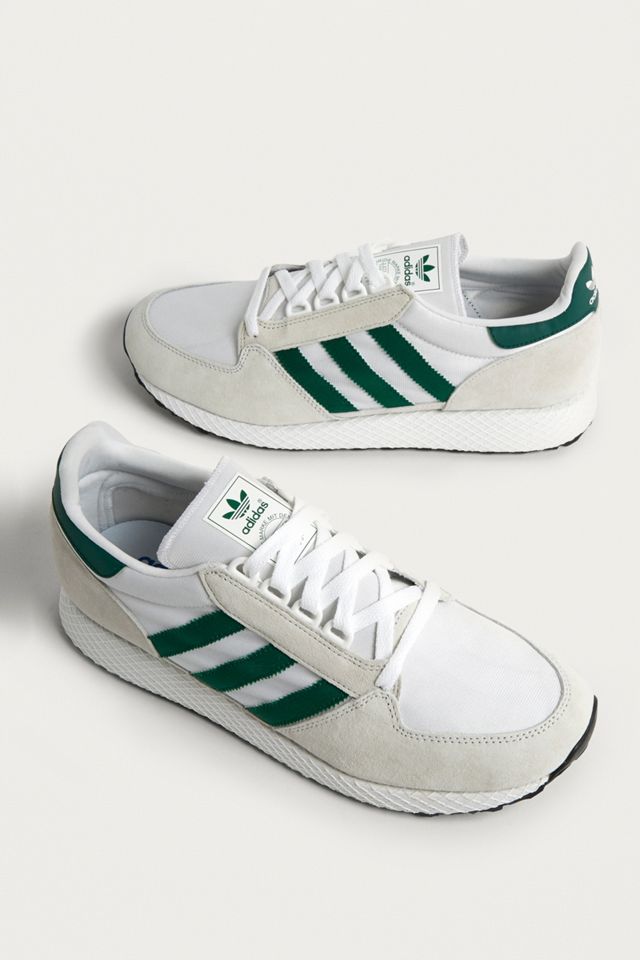 adidas Forest Grove White Trainers  #1