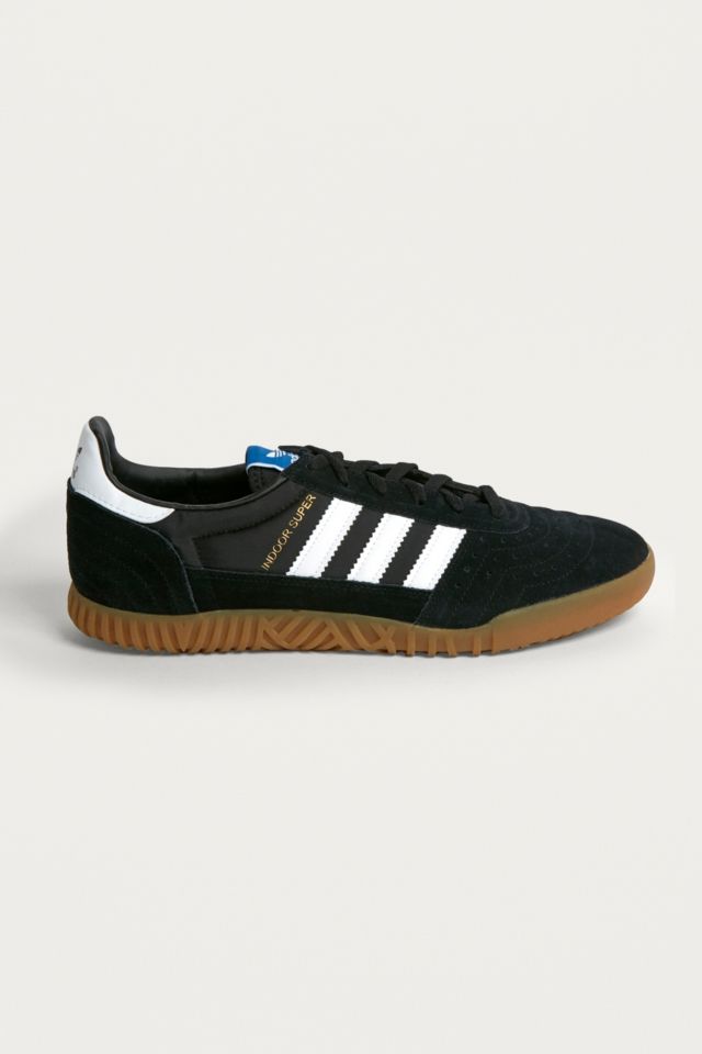 Adidas indoor super on sale black