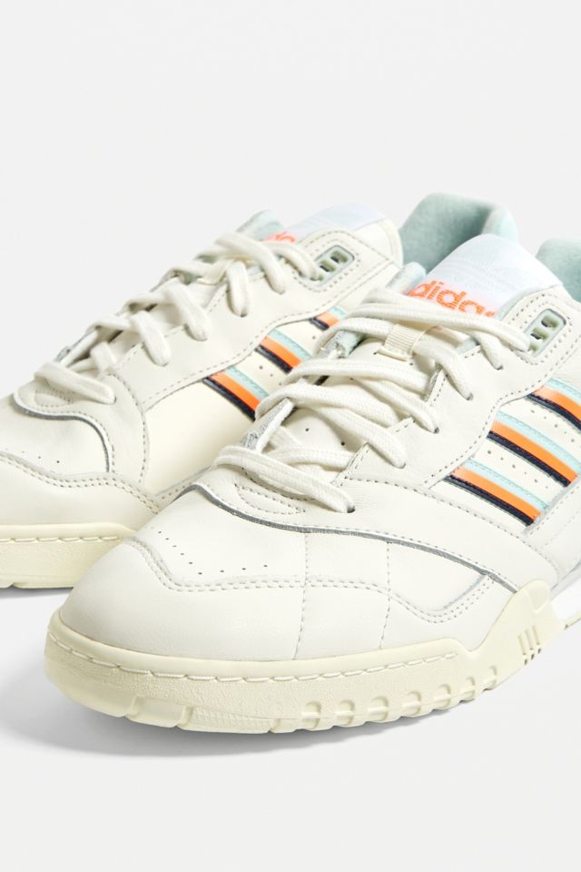 Adidas ar trainer white hot sale ice mint solar orange