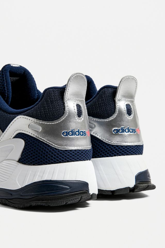 adidas - Baskets EQT Gazelle blanches et bleu marine #1