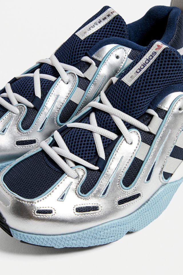 adidas - Baskets EQT Gazelle blanches et bleu marine #3