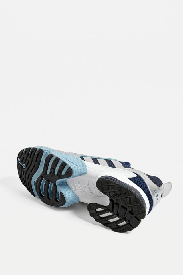 adidas - Baskets EQT Gazelle blanches et bleu marine #4