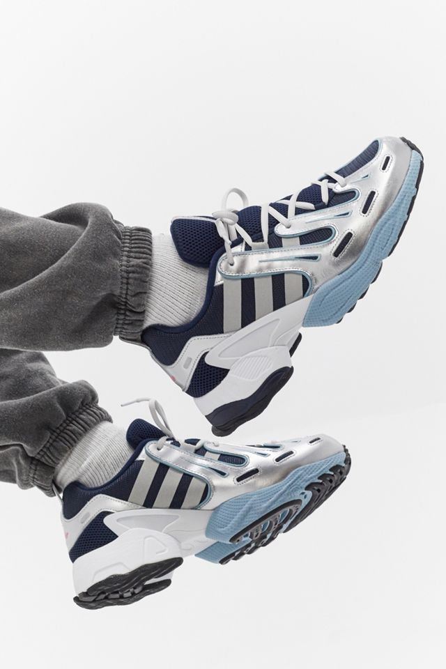 adidas - Baskets EQT Gazelle blanches et bleu marine #5