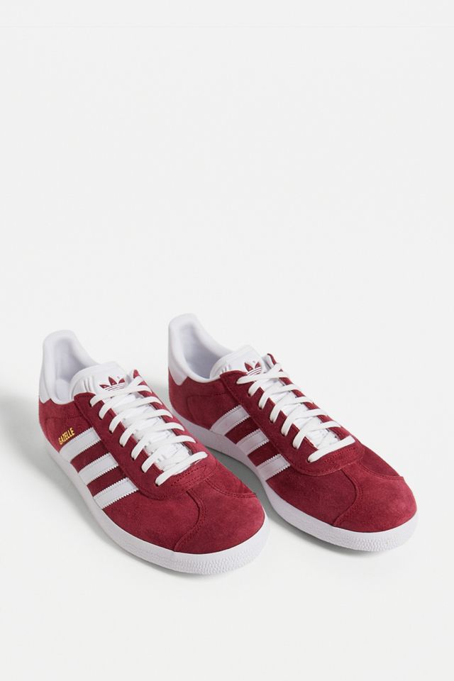 adidas Originals Red Suede Gazelle Trainers #2