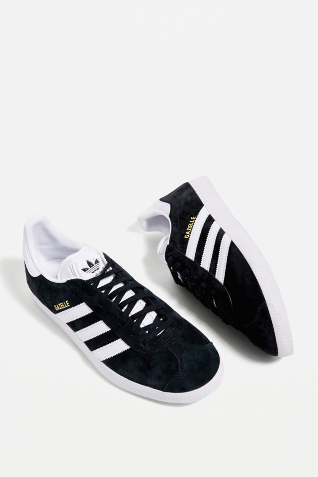 All black hot sale suede gazelles