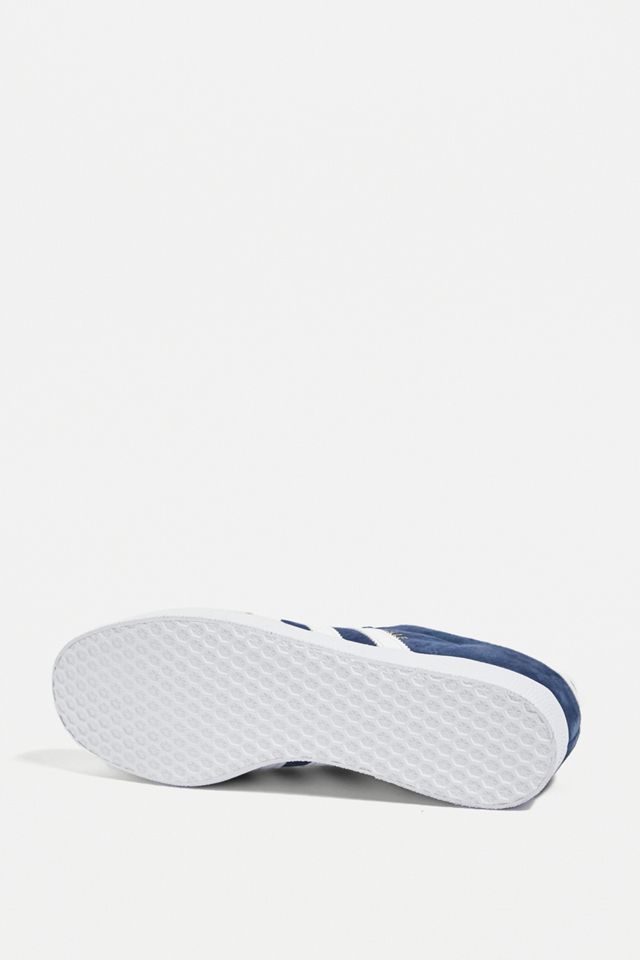 adidas Originals Navy Suede Gazelle Trainers | Urban Outfitters UK
