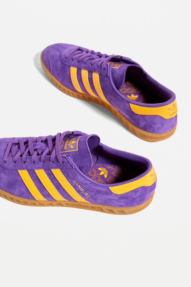 Adidas munchen purple and store yellow