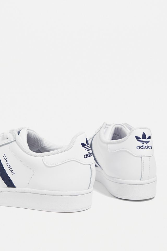 adidas Allenatori Superstar White & Navy #5