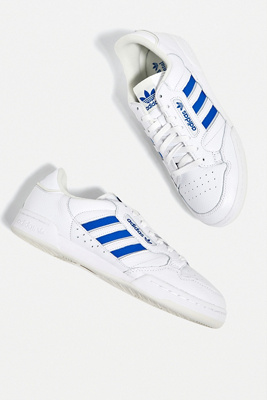 blue striped adidas