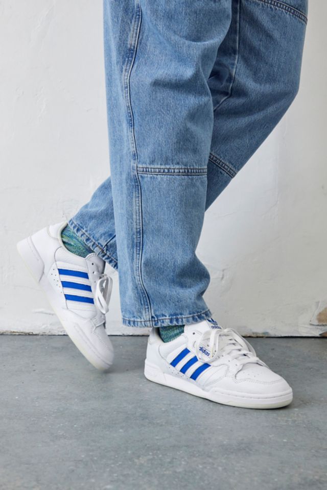 Adidas continental 80 aero blue best sale on feet