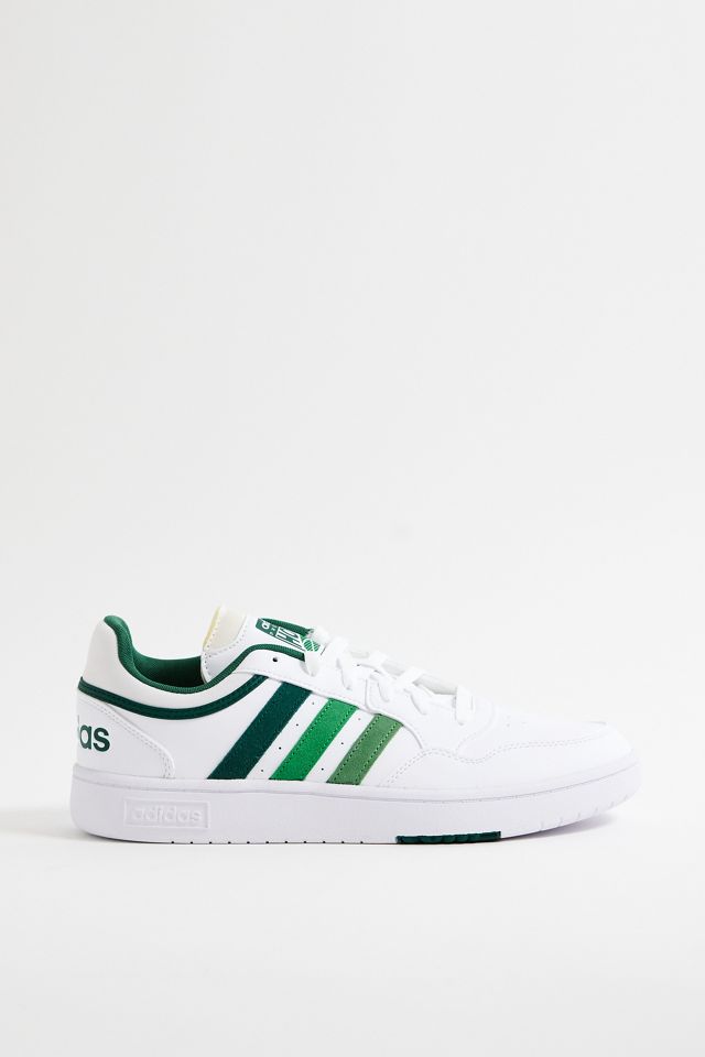 Baskets Basses adidas Hoops 3.0 Blanc & Vert #2