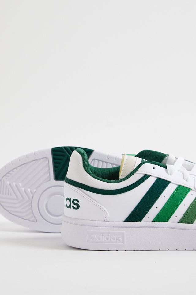 Baskets Basses adidas Hoops 3.0 Blanc & Vert #3
