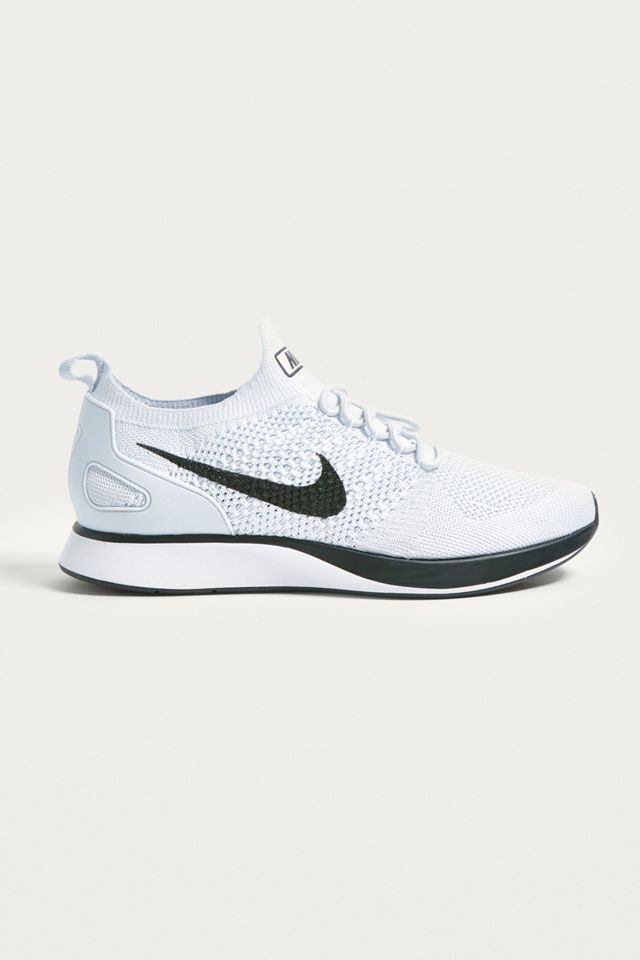 Nike Air Zoom Mariah White Flyknit Trainers Urban Outfitters UK - Main Image