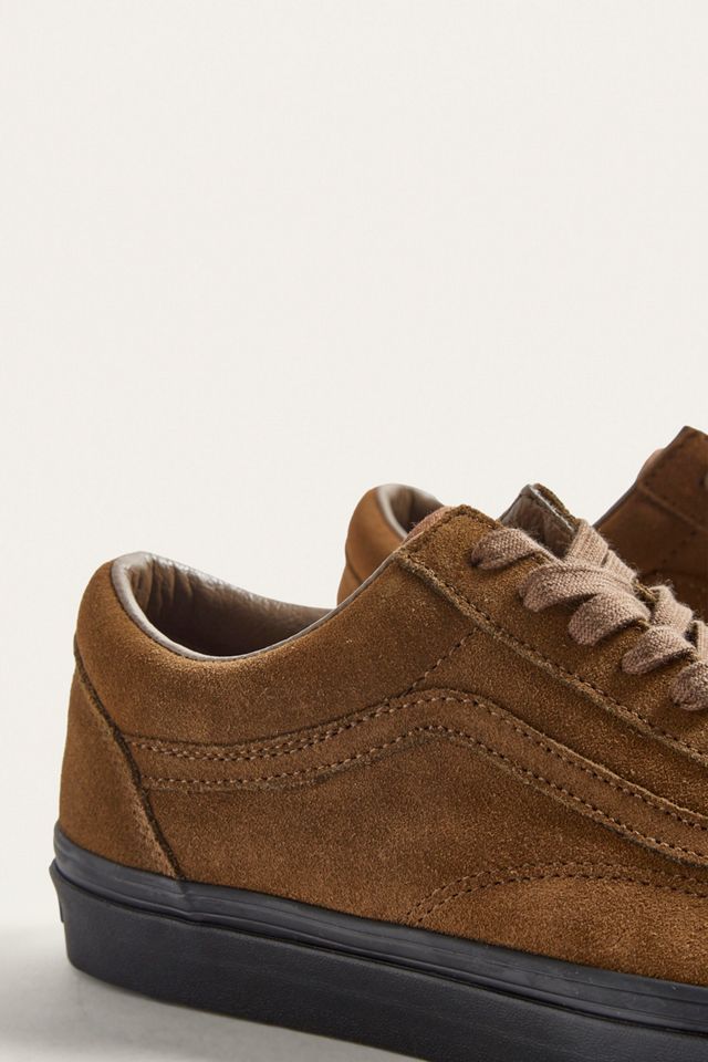 Vans Old Skool Brown y Black Sole Trainers #2