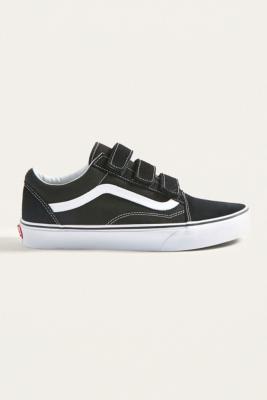 vans old skool black strap