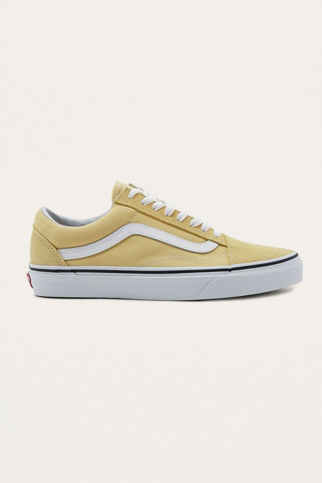 Vans old shop skool jaune pastel