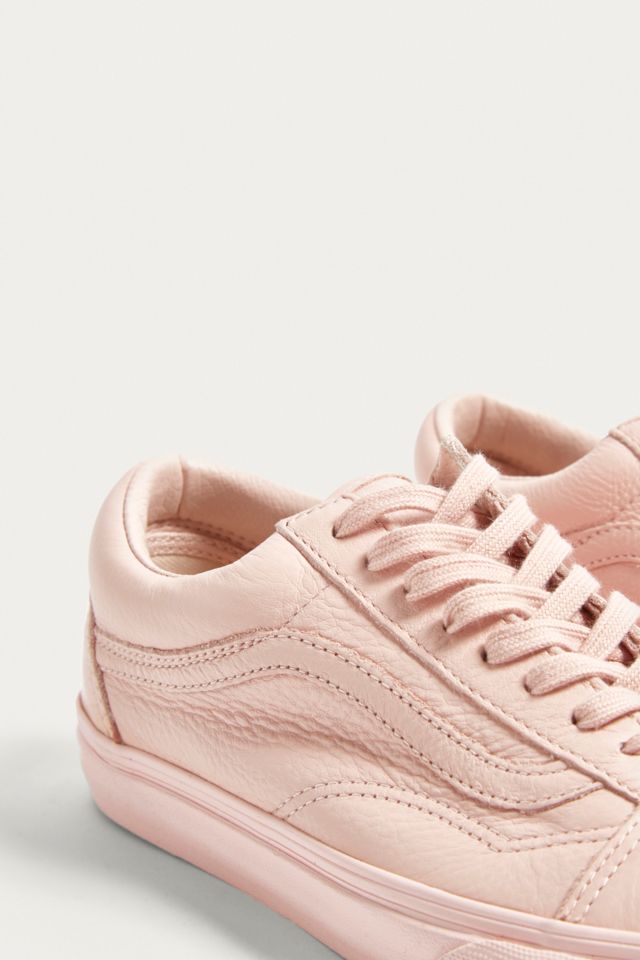 Vans old skool outlet leather pink