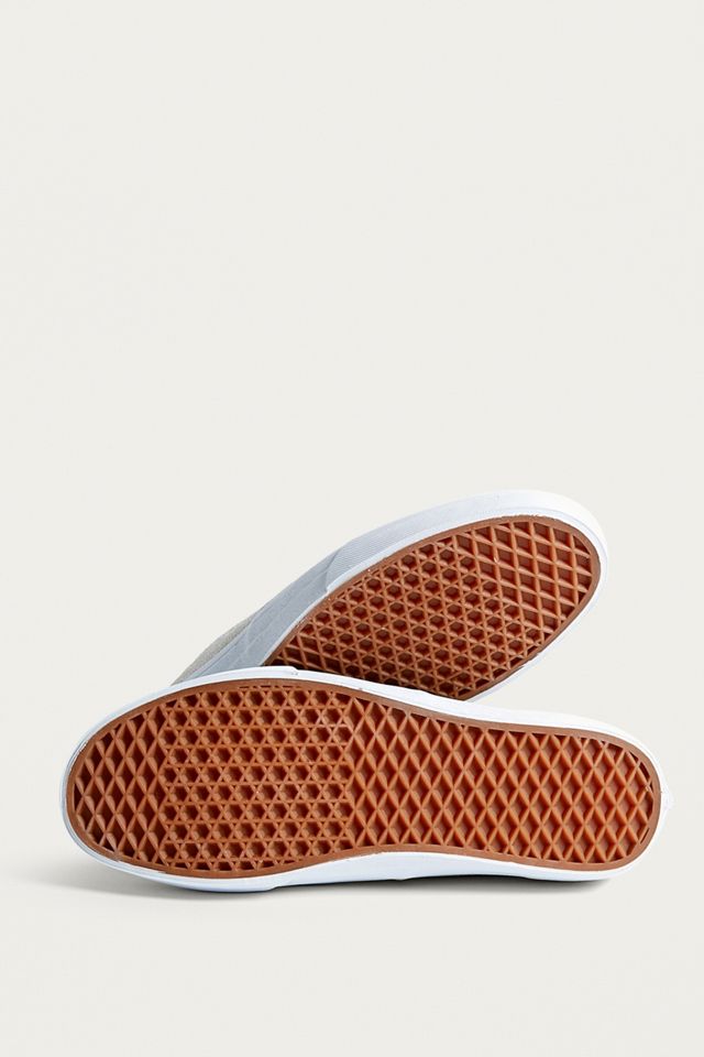 Vans Authentic White Hairy Suede Trainers #4